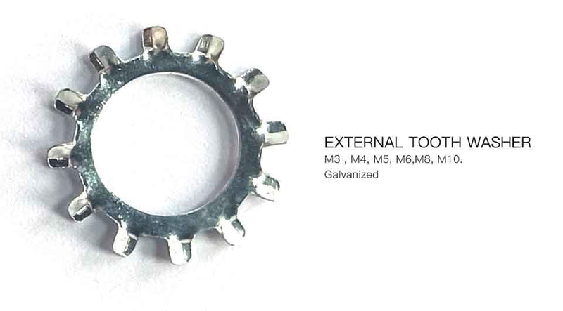 720Pieces External & Internal Star and Split Lock Washer Assortment Kit – Metric 6mm, 8mm, 10mm and SAE 1/4in, 5/16in, 3/8in Spring Lock Washers