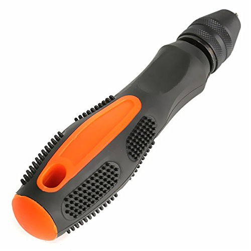 Mini Hand Drill, Black Orange, 0.5-8mm