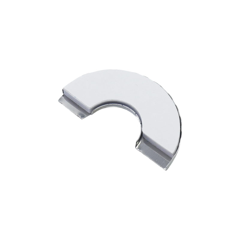 4Pcs Split Flange Plate Cover Floor & Ceiling Plate Cover Split Flange Replacement Hinged Pipe Cover Plates 27mm/1"