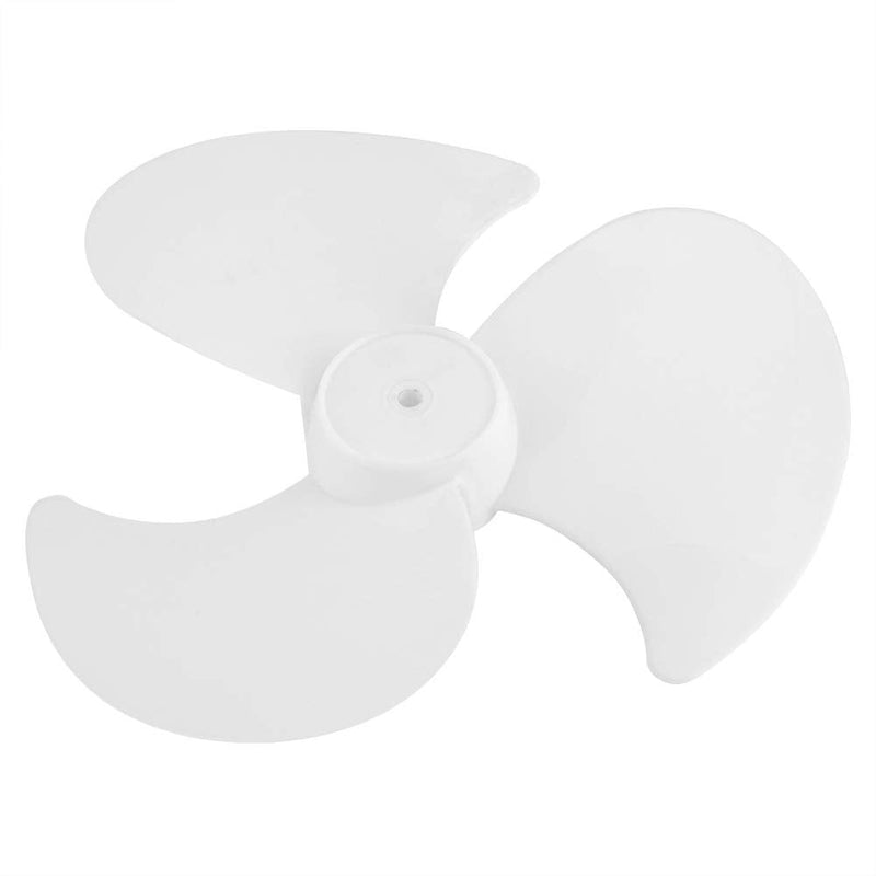 2Pcs Plastic Fan Blades, Replacement Electric Fan Leaves 3 Leaves Standing Fan Leave Accessories Fan Blades for Household Standing Pedestal Fan