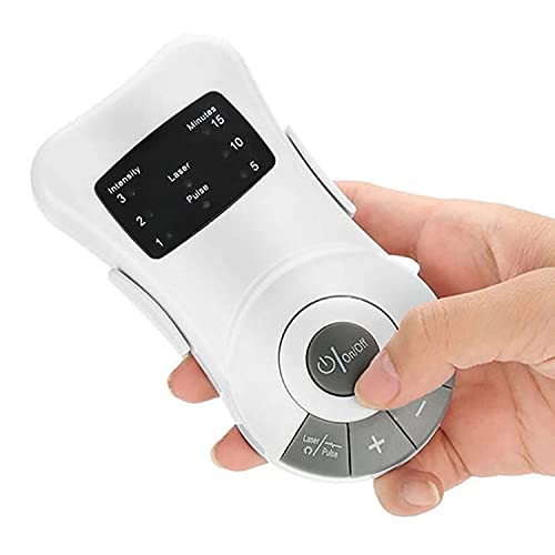 WSJQWHW Rhinitis Instrument Physiotherapy Massage Instrument Infrared Physiotherapy Anti-Snoring Smart Stop Snoring Device (Color : White)