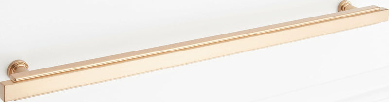 Signature Hardware 954047-O-1258 Gilderoy 12-5/8 Inch Center to Center Bar Cabinet Pull Oil Rubbed Bronze
