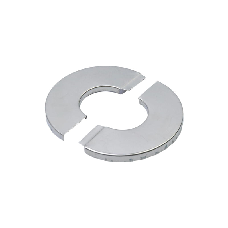4Pcs Split Flange Plate Cover Floor & Ceiling Plate Cover Split Flange Replacement Hinged Pipe Cover Plates 27mm/1"