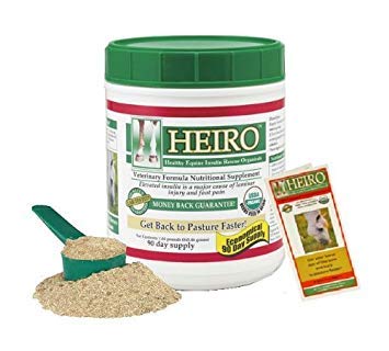 Heiro Healthy Equine Horse Insulin Resistant Rescue Organicals 30, 40, 60, 90 or 180 Day Supply and Free Informational Booklet 30 Day Supply - PawsPlanet Australia