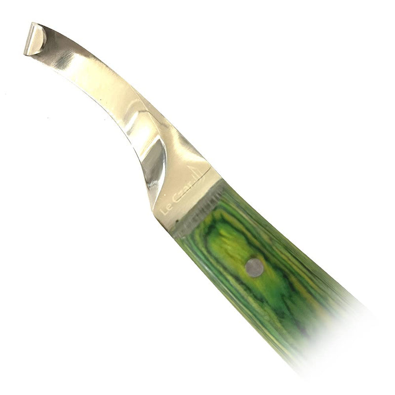 Farrier Tools Super Sharp Hoof Knife - Brown and Green Hoof Knife - PawsPlanet Australia