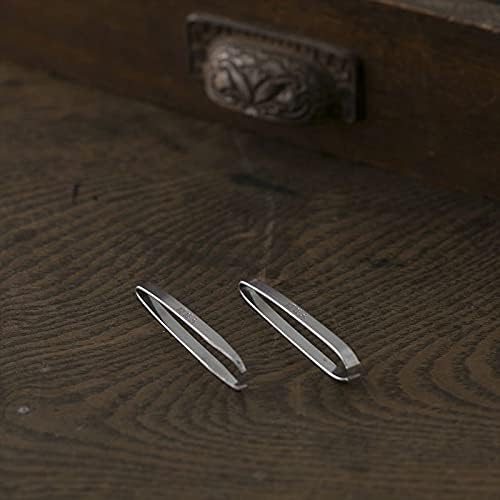 Kai Brand KAI Seki Magoroku Tweezers Set Flat Tip Tapered Tweezers Pouch Included 2 Pieces HC1834 - NewNest Australia