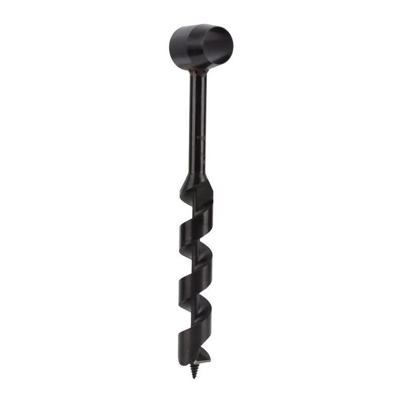1 Inch Manual Auger Drill Bit with T Handle, Wood Auger for Bushcraft Backpack Camping Survival Tool (25-230mm)