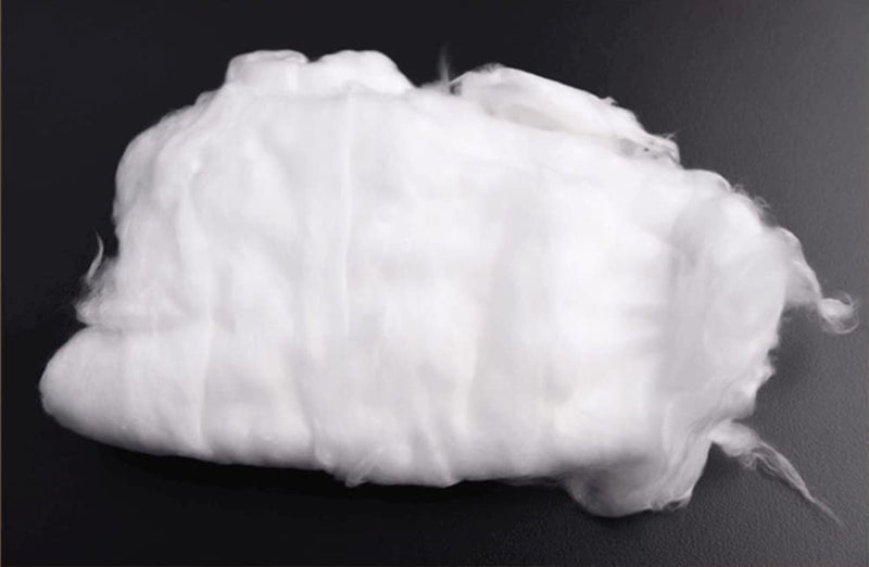 Glass Wool, 10/50/100 Grams, Glass Fiber Cotton Filter for Lab Petroleum Compounds (10g/Bag)