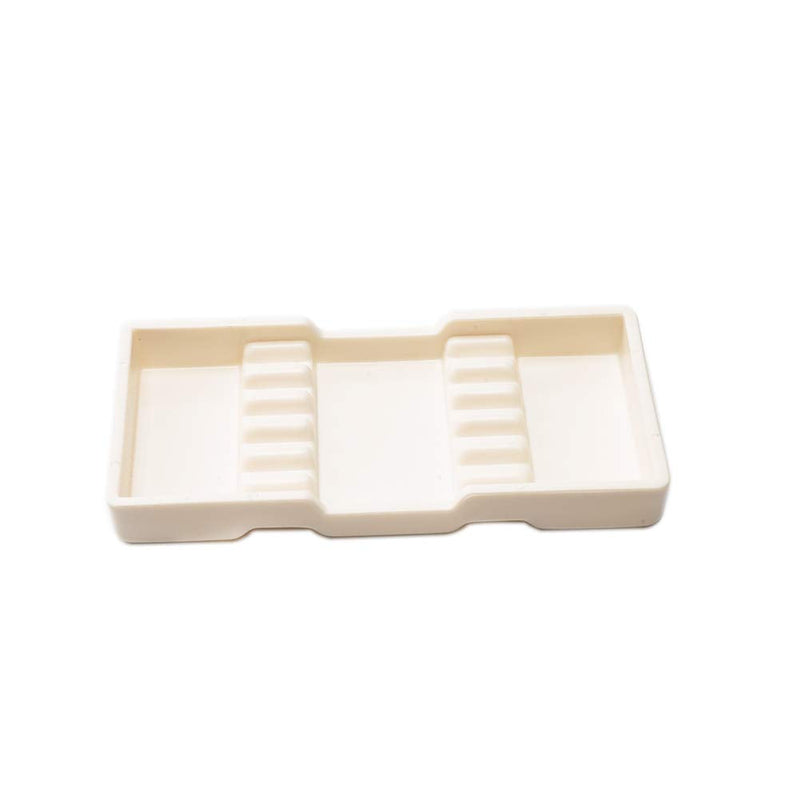 Drawer Organizer Instrument Tray Holder Dental Drawer Organizer (A, White) A