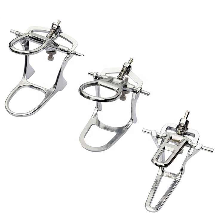 SDent® TUV CE 5PCS Dental Lab Articulator Zinc Coated Denture Laboratory Instruments Adjustable Equipment Small Size Articulator