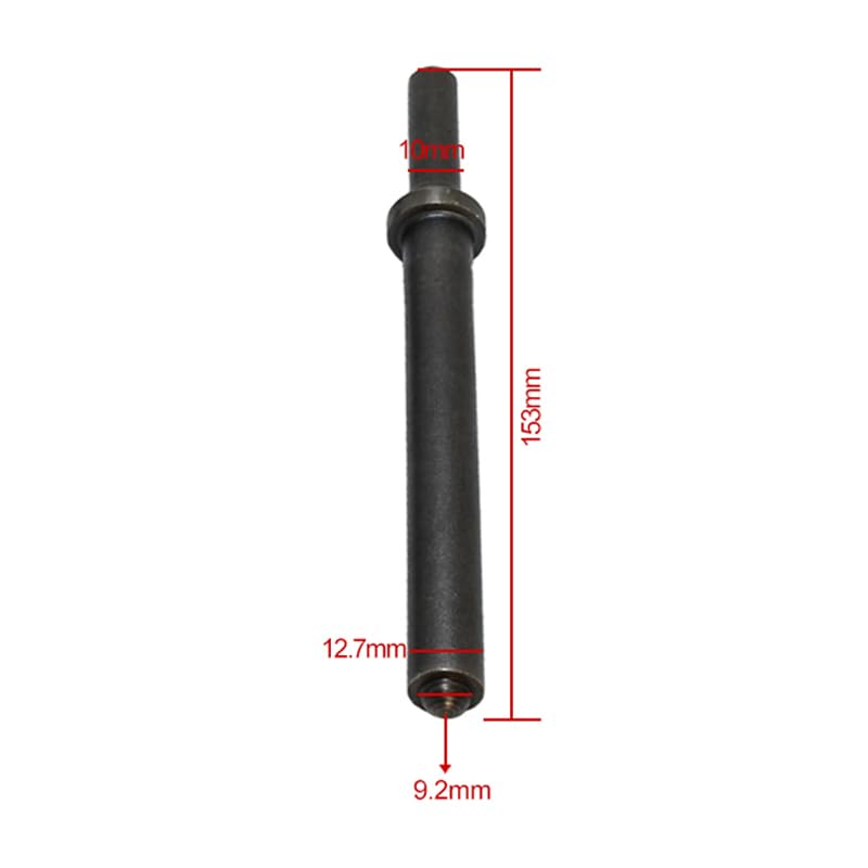 Pneumatic Roll Pin Punch Set .401" Air Hammer Pilot Punch 1/4" to 1/2" 153mm for Removing Roll Pins Hollow Tension Pins