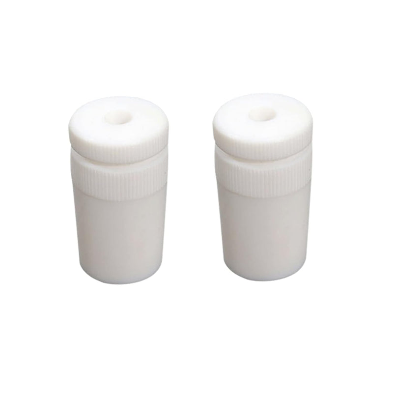 2Pcs 24# PTFE Standard Stopper,Lab Stirrer Bearing Adapter,7-8mm,Laboratory Plasticware 2