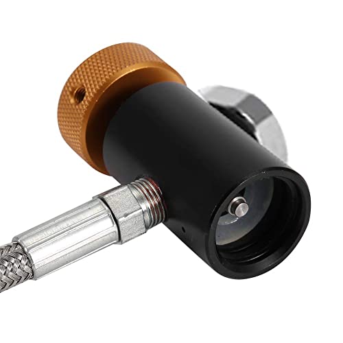 CGA-320 CO2 Cylinder Refill Adapter Bottle Connector CO2 Soda Maker Accessories with Hose for Filling Soda (36Inch)