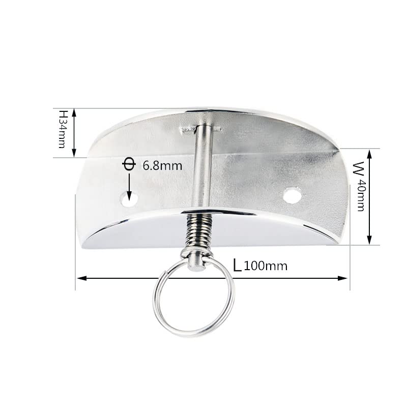 RedSnake Marine Yacht Kayak Parts Accessories 316 Stainless Steel Anchor and Chain Lock Stopper Bracket for Boat
