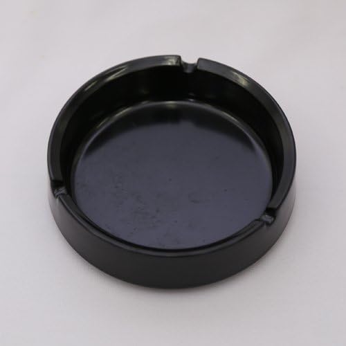 Ashtray FH70037BK-10 Ashtray, Black, Large Size, Set of 10, Melamine, Commercial Use, Ashtray Set - NewNest Australia