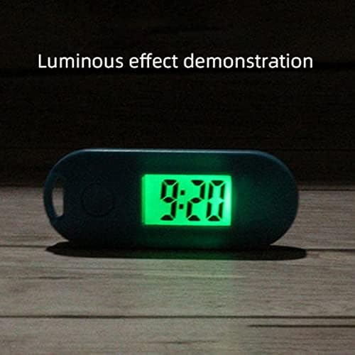 Student Keychain Watch Digital Electronic Watch Quiet Test Pocket Watch Highlight Pocket Watch, white - NewNest Australia