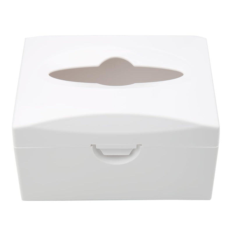Dental Chair Tissue Box Flexible Fixation On Chairs for Use in Clinics, Hospitals, and Homes （White Type）