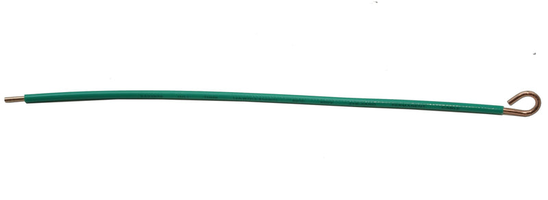 (Pack of 50) Copper Grounding Pigtails with Ground Screws, UL Listed 12 AWG Solid Copper Wire,8 Inches 8inch(Pack of 50)