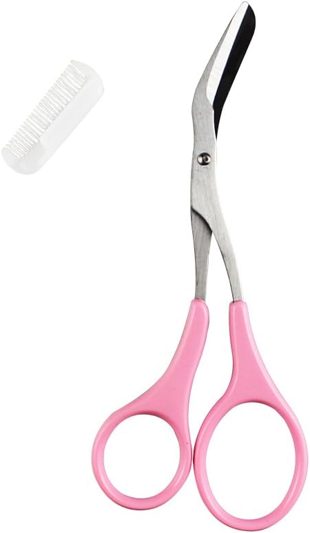 Kai KQ-809 Mayu scissors with comb pink - NewNest Australia
