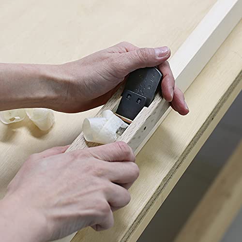 KAKURI Japanese Hand Plane Mini 30mm for Woodworking [Replaceable Blade System], KANNA Small Block Plane Tool for Wood Chamfering and Smoothing, Made in JAPAN Body
