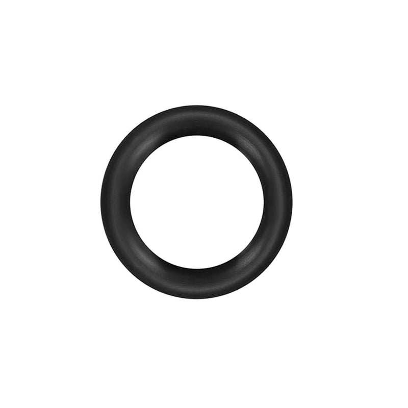 Nitrile Rubber O-Rings 4mm OD 2mm ID 1mm Width Metric Sealing Washer Round O-Ring Gasket O Rings Seal Grommets, Black, Pack of 50