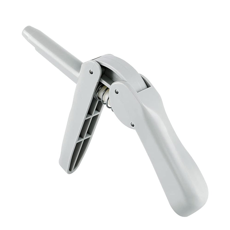 Dental Composite Gun, Impression Mixing Dispensing Gun Dispenser Compatible with Most Unidose Tips Grey