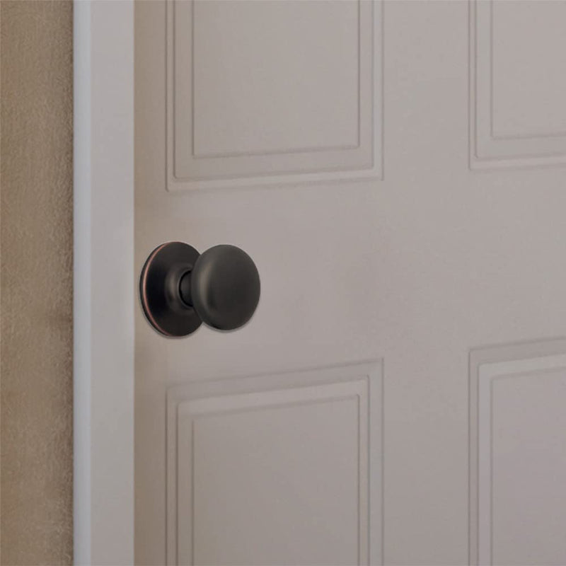 Design House 753020 Cambridge 6-Way Universal Passage Hall and Closet Door Knob Oil Rubbed Bronze