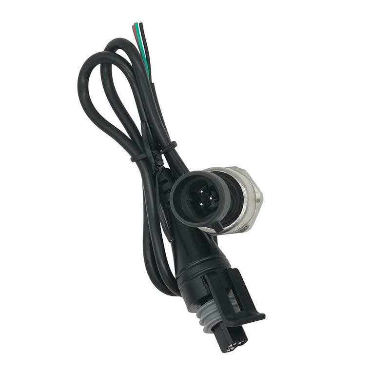 TMaster Stainless Steel Oil Fuel Pressure Sensor Transducer Sender with 1/8" -27 NPT Thread，Pressure Regulator for Oil Fuel Air Water Pressure，0-100 Psi Switch Sensor Transmitter with Connector