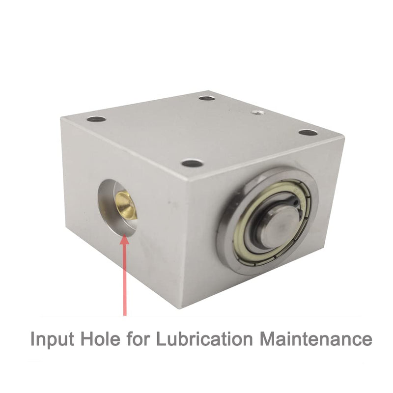 1:1 Right Angle Tapered Bevel Gearbox 1.5 Module 20 Teeth 90° Angle Drive Steering Gear Device Simple Mechanical DIY Module with 15mm Shaft Radial Mounting 1 Output Shaft
