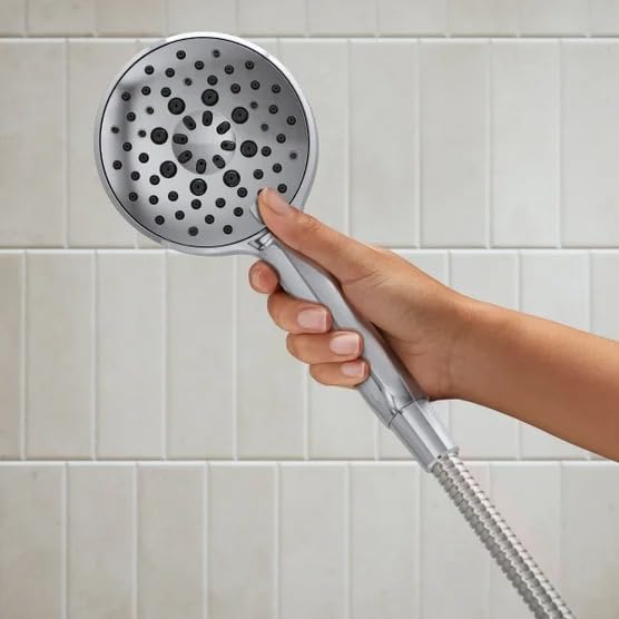Kohler Assert Handshower Multifunction 6 Spray Modes Pause Magnetic Dock Easy Installation (Chrome)