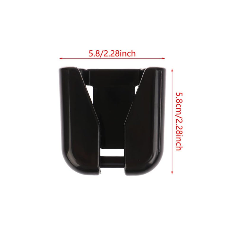 Lightweight Hip Clip Stethoscope Holster – Secure Belt-Mounted Holder for Nurses, Doctors & Medical Professionals – Durable Black Stethoscope Clip Case