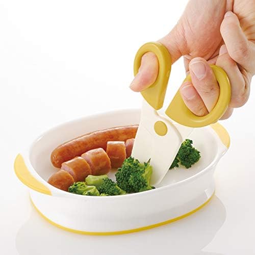 Richell Peanuts Collection Baby Food Scissors (Case Included) - NewNest Australia
