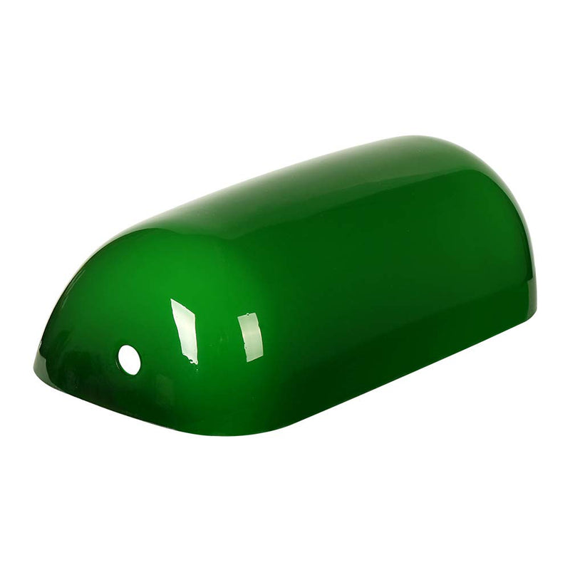 Newrays Green Glass Bankers Lamp Shade Replacement Cover,L8.85 W5.11