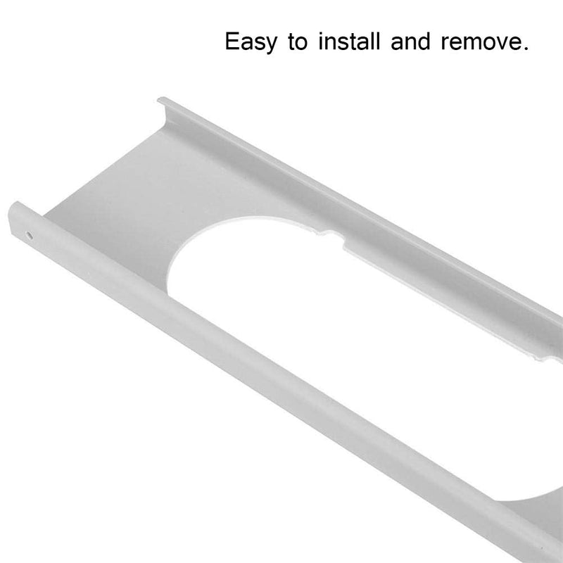 Portable Air Conditioner Window Kit,2PCS Universal Mobile Air Conditioner Adjustable Window Sealing Plate Splint Baffle, Lightweight Soft Baffle for Sliding Window or Sliding