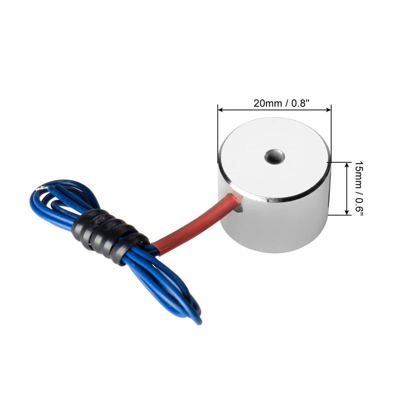 uxcell 12V 25N Electric Lifting Magnet Electromagnet Solenoid Lift Holding