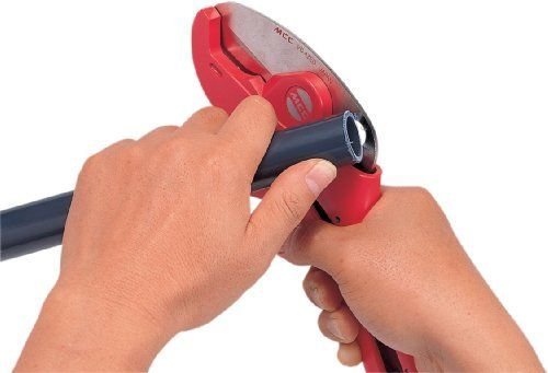 MCC Tools - Ratcheting PVC CPVC Pipe Cutter - 3/4" (up to 1'') Quick Release - High Quality (Plumbing, Irrigation & Automotive)