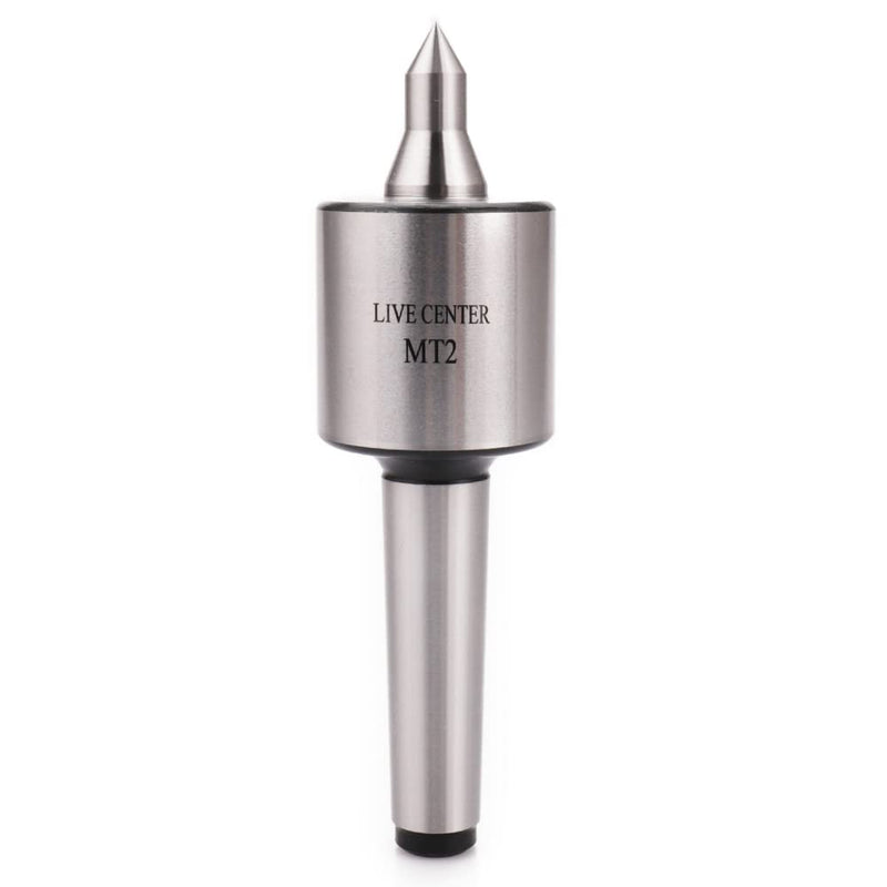 MT2 Live Center - 60 Degree Precision, 0.0002" Runout, and Durable 18mm Shank Diameter MT2