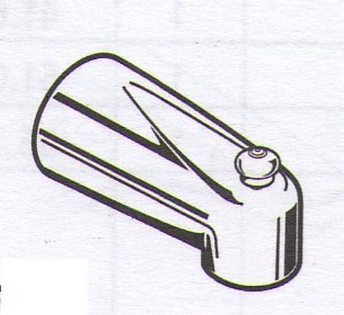 Delta Faucet RP41591SS Tub Spout for Pull-Up Diverter, Stainless, 0.5