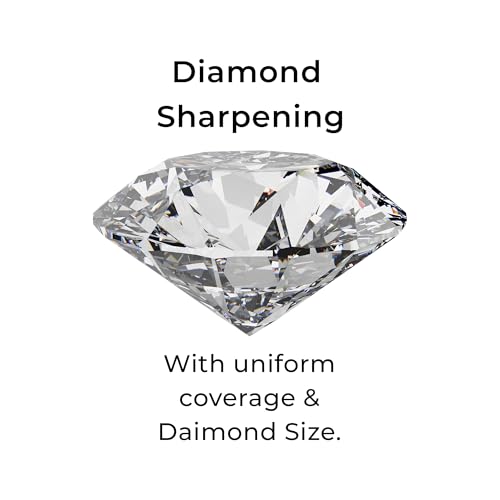 Diamond Machining Technology D6CX 6-inch Dia-Sharp Double-Sided Coarse/Extra-Coarse Bench Stone, One Size Coarse/Extra Coarse