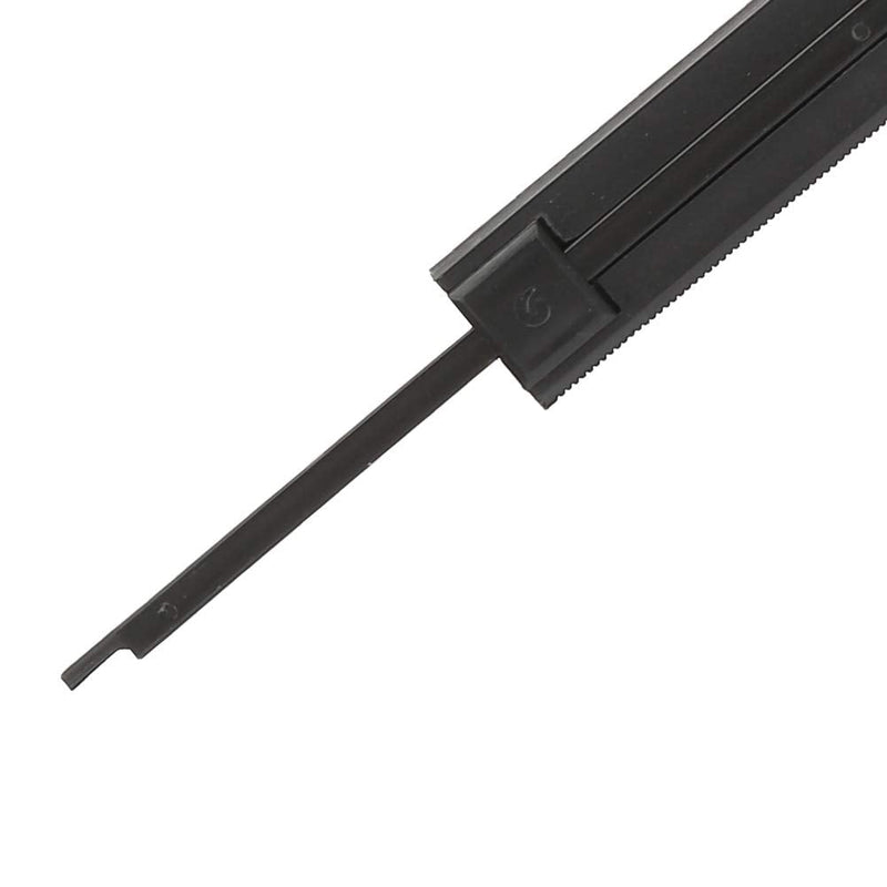 6 Inch Vernier Dial Caliper, 0-150mm Plastic Dial Caliper Vernier Caliper Gauge DIY Tools 0.1mm Read Value Imperial Standard(Yellow (English))