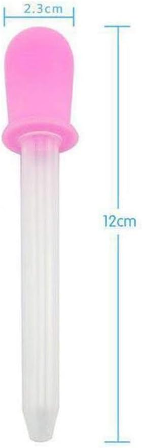 HJ Baby Sucking Dropper Medicine Dropper Liquid Dropper Medicine Graduated Baby (Pink, Set of 10) - NewNest Australia