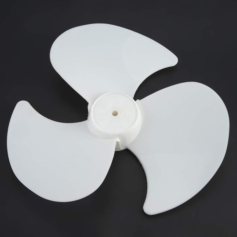 2Pcs Plastic Fan Blades, Replacement Electric Fan Leaves 3 Leaves Standing Fan Leave Accessories Fan Blades for Household Standing Pedestal Fan