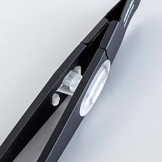Green Bell Amazing Tweezers That Will Not Slip Out With Round Ends, Black - NewNest Australia