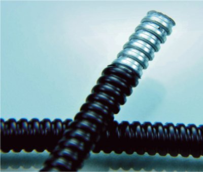 Electriduct 1/2" PVC Coated Liquid-Tight Galvanized Steel Flexible Metal Conduit - 10 Feet 0.5 Inch - 10 Feet - NewNest Australia
