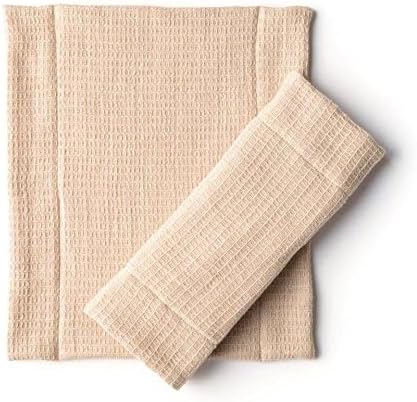 Hanabu Organic Cotton Cloth Napkins, Extra Large Size (Approx. 9.4 x 11.0 inches (24 x 28 cm), 1 Piece - NewNest Australia