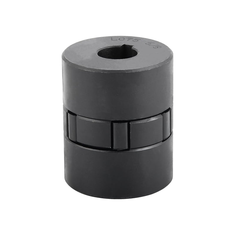 5/8" to 3/4" L075 Flexible 3-Piece L-Jaw Coupling Coupler Set & Rubber Spider for Log Wood Splitter Hybrid Equipment