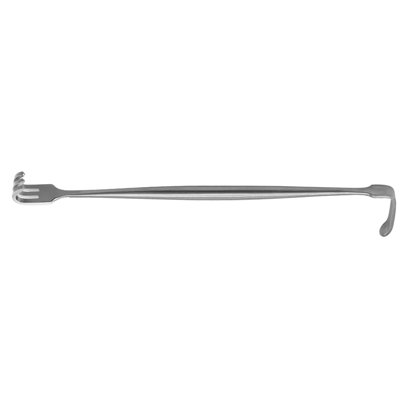 Senn Miller Surgical Retractor, 6.375 inch, Double-Ended, for Dermatology and Podiatry STAINLESS STEEL SHARPE AND BLUNT (B/B BLUNT/BLUNT) B/B BLUNT/BLUNT