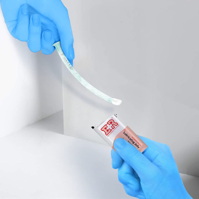 Ever Ready First Aid Nasopharyngeal Airway (NPA) with Packet of Lubricant Jelly 3g (5 Count (Pack of 5))