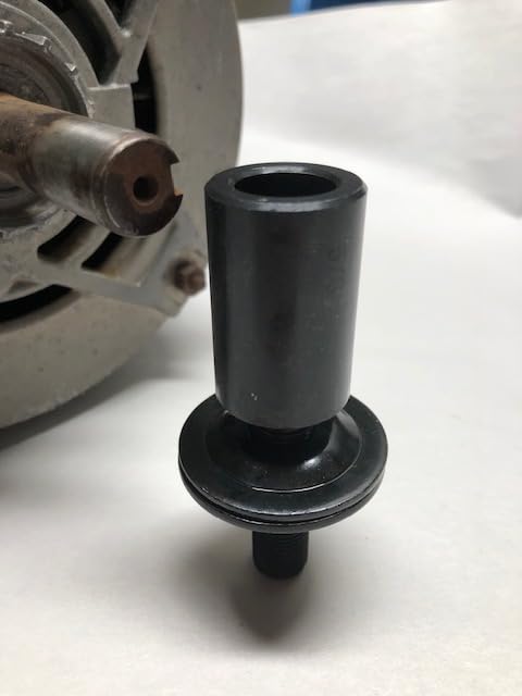 3-1/2” Short Shaft Arbor Extension fits 5/8" LEFT side shaft Motor Arbor or Threaded Shaft Adapter for Buffing Grinding Wheels/For Bench Grinder Qty 1 - NewNest Australia