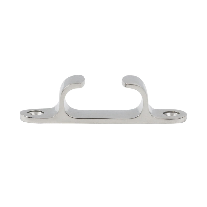 Semetall 4" Bow Chock Fair Line Cleat Hardware for Marine Yacht,Silver 2pcs | Stainless Steel